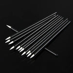 50 PCS Pincéis de Delineador, Pincéis de Maquilhagem para Olhos, Ferramentas de Estilo de Maquilhagem