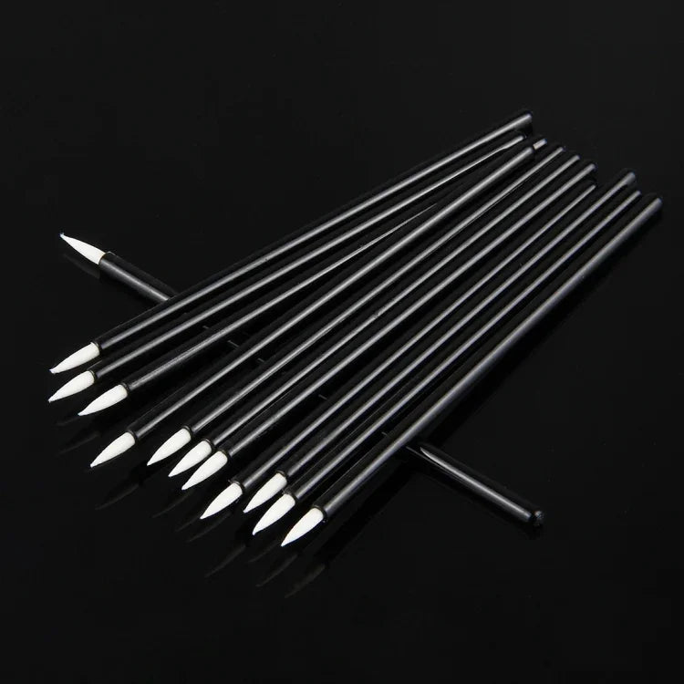 50 PCS Pincéis de Delineador, Pincéis de Maquilhagem para Olhos, Ferramentas de Estilo de Maquilhagem