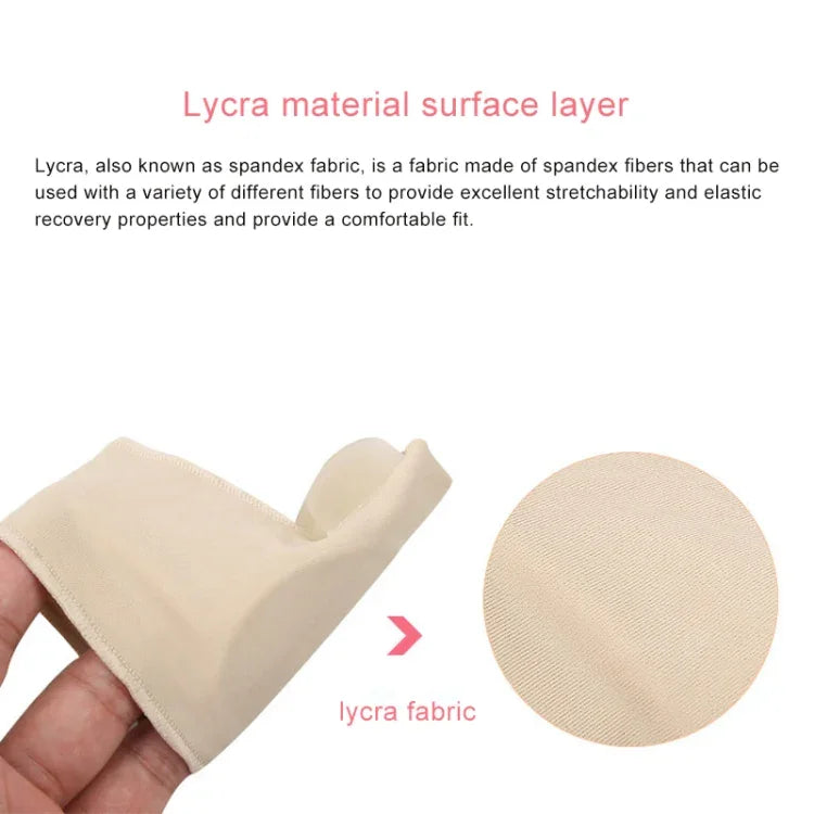 1 Par de Mangas de Correção SEBS para Hallux Valgus, Cuidado dos Pés, Anel Ortopédico para Dedão do Pé, Alívio para Homens/Mulheres, Tamanho: L