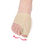 1 Par de Mangas de Correção SEBS para Hallux Valgus, Cuidado dos Pés, Anel Ortopédico para Dedão do Pé, Alívio para Homens/Mulheres, Tamanho: L