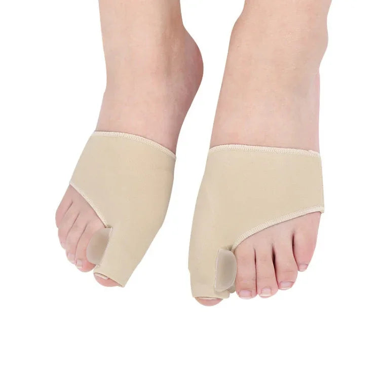 1 Par de Mangas de Correção SEBS para Hallux Valgus, Cuidado dos Pés, Anel Ortopédico para Dedão do Pé, Alívio para Homens/Mulheres, Tamanho: L