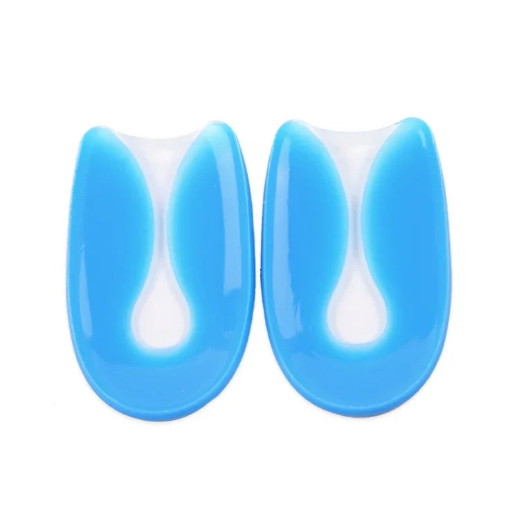 Palminha em Silicone em Forma de U para Calcanhar, Macia e Confortável com Absorção de Impactos, Tamanho: L(40-45)