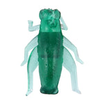 100 Unidades de Iscos Artificiais em Forma de Grilo para Pesca, Comprimento: 2cm, Forma de Grilo