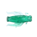 100 Unidades de Iscos Artificiais em Forma de Grilo para Pesca, Comprimento: 2cm, Forma de Grilo