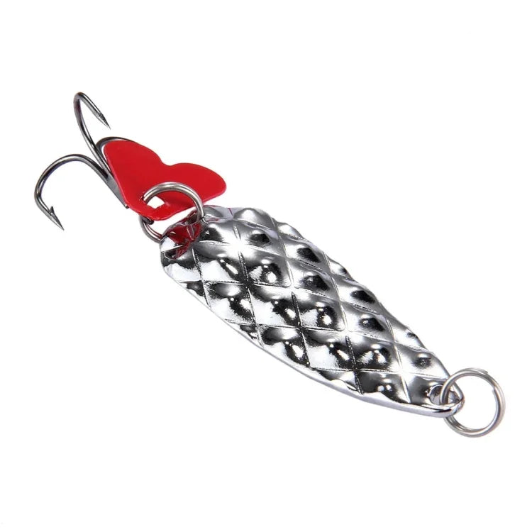 Iscas Artificiais em Forma de Ananás com Lantejoulas para Pesca com Anzóis, Comprimento: 5cm, Forma de Ananás