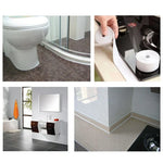 Fita Impermeável e Anti-mofo PE para Cozinha e Casa de Banho, Tamanho: 60mm x 3,35m, Fita Anti-mofo