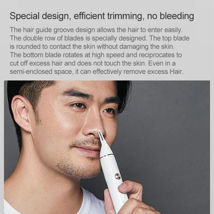 Original Xiaomi SOOCAS N1 Aparador Elétrico Portátil à Prova de Água para Pêlos Nasais
