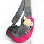 Transportadora de Ombro para Cães e Gatos, Mãos Livres, Bolsa Reversível para Animais de Estimação, Tamanho: Pequeno, Tamanho: Pequeno