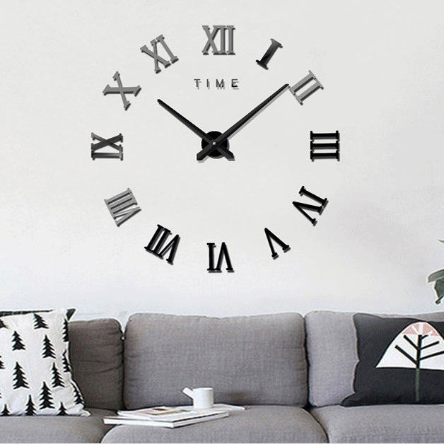 Relógio de Parede Decorativo Criativo para Sala de Estar de 40 polegadas