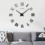 Relógio de Parede Decorativo Criativo para Sala de Estar de 40 polegadas