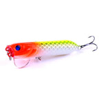 Iscas Artificiais HENGJIA Popper Isco Biónico para Pesca com Anzóis, Comprimento: 9,5 cm, Entrega de Cor Aleatória, Comprimento: 9,5 cm