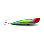 Iscas Artificiais de Pesca HENGJIA Popper Isco Biónico com Anzóis, Comprimento: 10,5 cm, Entrega de Cor Aleatória, Comprimento: 10,5 cm