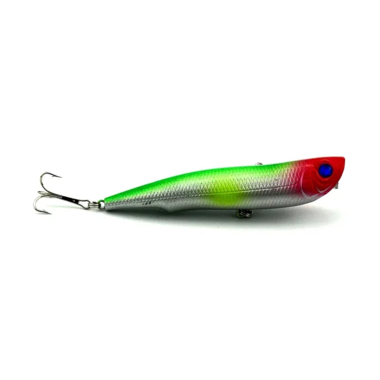 Iscas Artificiais de Pesca HENGJIA Popper Isco Biónico com Anzóis, Comprimento: 10,5 cm, Entrega de Cor Aleatória, Comprimento: 10,5 cm