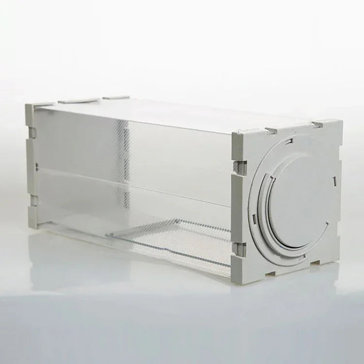 Gaiola Humana para Animais Vivos, Ratos, Camundongos e Outros Roedores Pequenos, Gaiola Transparente de PP, Armadilha com Porta Humana