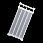 Prateleira de Armário com Divisória em Camadas para Armazenamento de Roupeiro, Divisória para Dormitório, Largura: 24cm, Alcance de Estiramento: 30-40cm, Alcance de Estiramento: 30-40cm