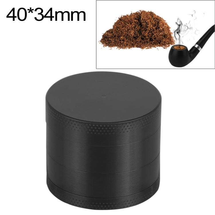 Mini Moedor de Cigarros de Ervas de Liga de Zinco de 4 camadas e 40mm