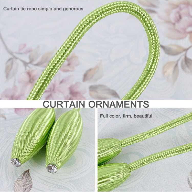 Adornos de Moda Criativos para Cortinas com Cordão de Amarração, Cordão de Amarração