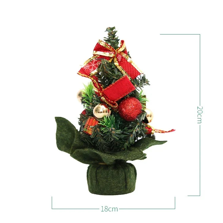 Mini Árvores de Natal Decorações de Natal, Tamanho: 20 * 18cm, 20cm