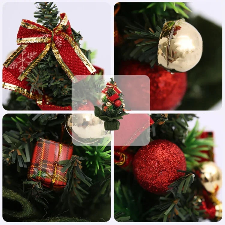 Mini Árvores de Natal Decorações de Natal, Tamanho: 20 * 18cm, 20cm
