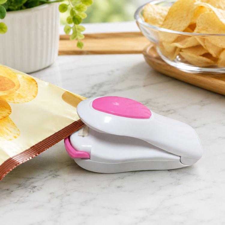 Máquina Portátil Mini de Selagem Térmica, Seladora de Impulso para Embalagem de Sacos Plásticos, Entrega de Cor Aleatória, Selagem Térmica
