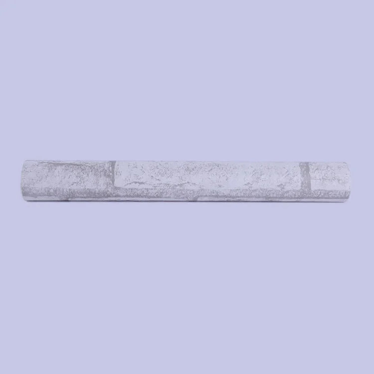 Papel de Parede Decorativo Criativo 3D Tijolo Branco, Adesivos para Parede de Quarto e Sala, Rolo de Papel de Parede Impermeável, Tamanho: 45 x 1000cm, Tijolo branco