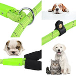 Treino para Cães Corda de Tração com Luz Reflectora e Alça Robusta, Corda de Tração para Treino
