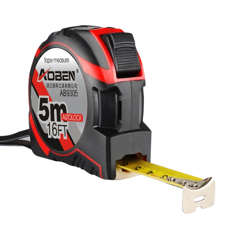 Fita Métrica Retrátil Aoben Régua Portátil Mini Fita Métrica, Comprimento: 5m Largura: 19mm, Comprimento: 5m Largura: 19mm