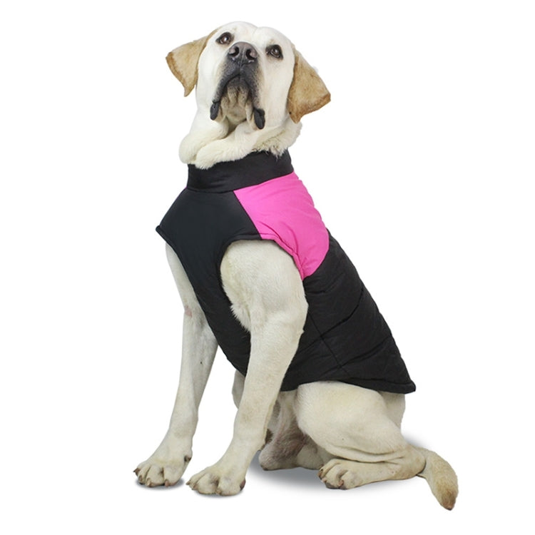 Colete de Algodão para Cão Roupa de Esqui, Tamanho: M, Peito: 42cm, Comprimento das Costas: 31cm, Tamanho: M