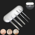 Conjunto de 5 PCS Melhor Ferramenta Extratora de Cravos Agulha para Acne Pinças para Borbulhas