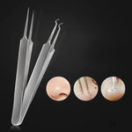 Conjunto de 5 PCS Melhor Ferramenta Extratora de Cravos Agulha para Acne Pinças para Borbulhas