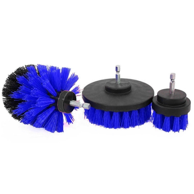 Kit de 3 Escovas de Limpeza para Casa de Banho e Cozinha para Broca Elétrica, 3 em 1 (Verde), 3 em 1 (Azul), 3 em 1 (Vermelho), 3 em 1 (Amarelo)