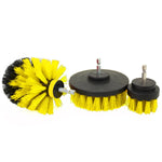 Kit de 3 Escovas de Limpeza para Casa de Banho e Cozinha para Broca Elétrica, 3 em 1 (Verde), 3 em 1 (Azul), 3 em 1 (Vermelho), 3 em 1 (Amarelo)