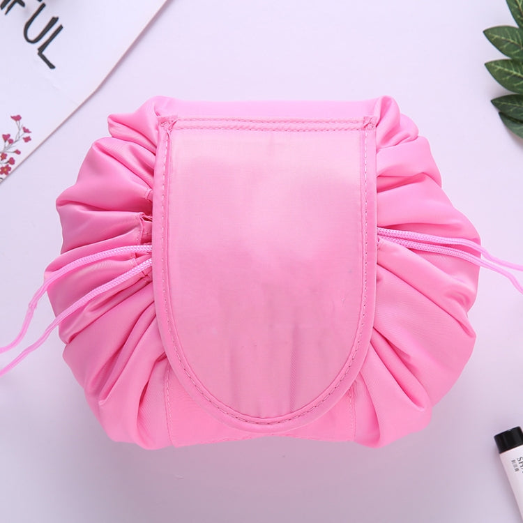 Saco de Cordão de Grande Volume para Viagem, Armazenamento de Cosméticos e Diversos, Preto, Rosa, Cinzento Claro, Rosa Claro, Verde Menta, Azul Marinho, Vermelho