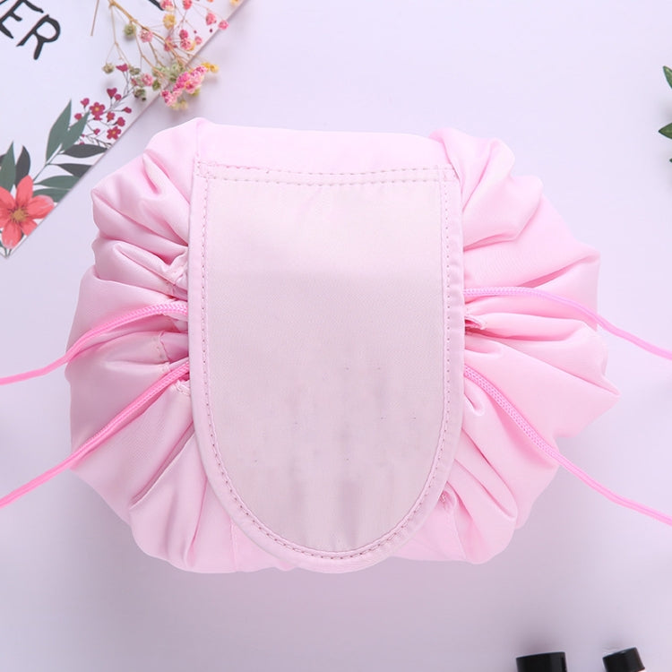 Saco de Cordão de Grande Volume para Viagem, Armazenamento de Cosméticos e Diversos, Preto, Rosa, Cinzento Claro, Rosa Claro, Verde Menta, Azul Marinho, Vermelho