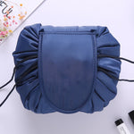 Saco de Cordão de Grande Volume para Viagem, Armazenamento de Cosméticos e Diversos, Preto, Rosa, Cinzento Claro, Rosa Claro, Verde Menta, Azul Marinho, Vermelho