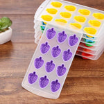 Forma de Silicone para Cubos de Gelo em Forma de Uva / Molde de Gelo Cor Aleatória, Forma de Uva