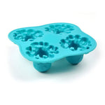 Molde de Polvo Adorável Molde de Silicone para Cubos de Gelo Bandeja para Cubos de Gelado / Molde de Gelo, Forma de Polvo