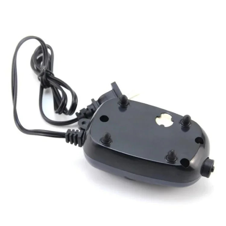 Bomba de Ar Silenciosa para Aquário RS-290 220V 3W com Saída Única e Fluxo Ajustável, Bomba de Oxigénio para Tanque de Peixes, 3W