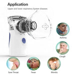 Nebulizador Ultrassónico Portátil Mini Inalador de Mão Respirador para Cuidados de Saúde em Casa, Atomizador para Crianças, Mini Inalador de Mão