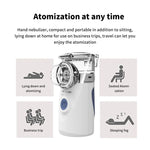 Nebulizador Ultrassónico Portátil Mini Inalador de Mão Respirador para Cuidados de Saúde em Casa, Atomizador para Crianças, Mini Inalador de Mão