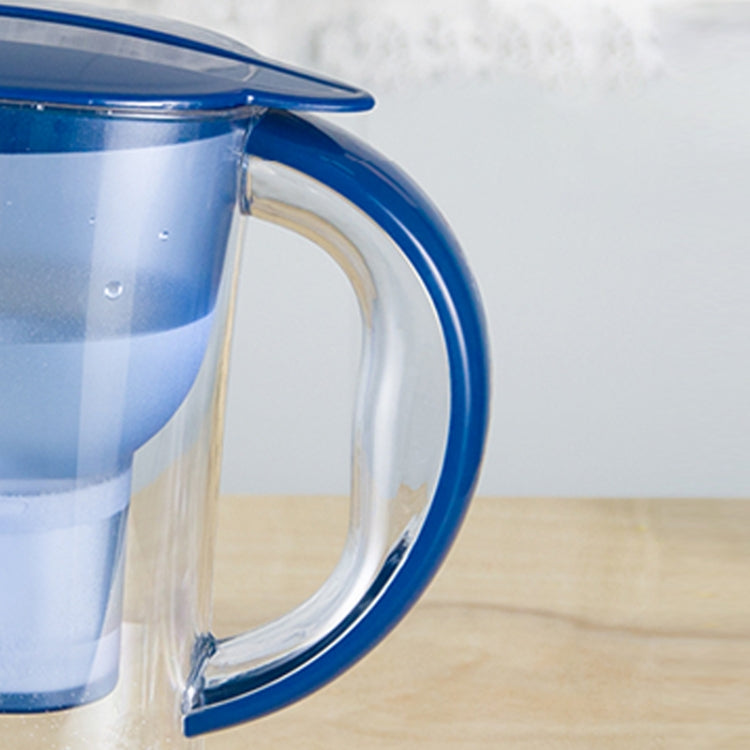 Garrafa de Água Fria com Filtro de Carvão Ativado para Cozinha Doméstica Portátil 1,3L, 1,3L (Azul)