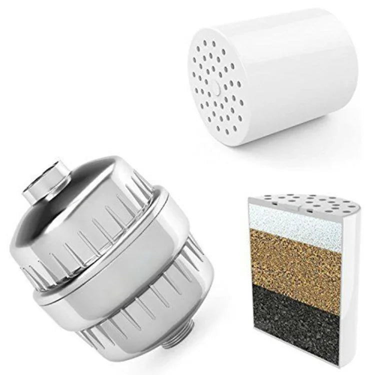 Filtro de Cloro para Torneira de Chuveiro Purificador de Água de Banho, Interface: 2.1cm / 2.7cm, Filtro para Torneira 2.1cm / 2.7cm