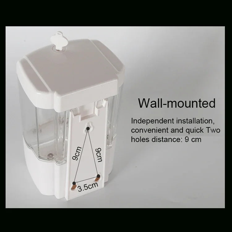 Dispenser automático de sabão líquido 700ml, F1309 estilo líquido 700ml