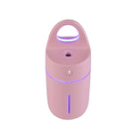 Humidificador Mini Portátil USB de Íons Negativos 1,5W - 2W 175ml com Luz LED Colorida para Beleza e Suplemento de Água