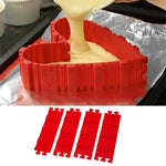 Molde de Silicone para Bolo Ferramentas de Cozinha DIY Molde Multi-formas para Bolos, 4 Moldes DIY para Bolo, 4 Moldes DIY para Bolo