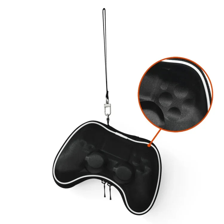 Bolsa de Armazenamento EVA para Comando de Jogo com Capa Anti-impactos para Comando PS4, Bolsa de Armazenamento EVA para Comando
