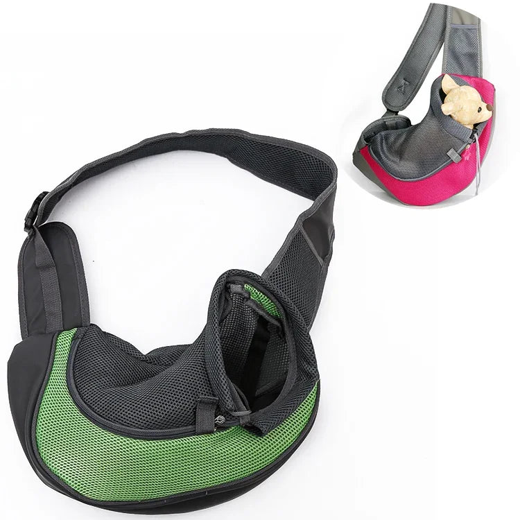 Transportadora de Ombro para Cães e Gatos, Mãos Livres, Bolsa Reversível para Animais de Estimação, Tamanho: Grande, Tamanho: Grande