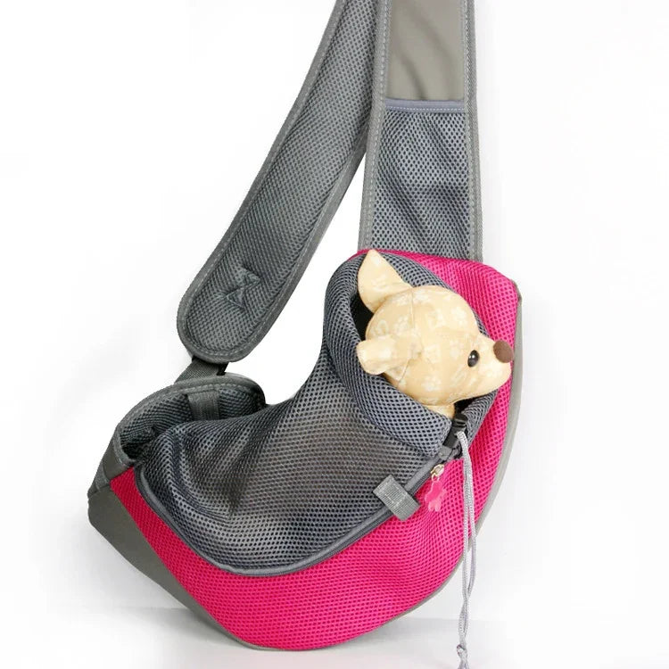 Transportadora de Ombro para Cães e Gatos, Mãos Livres, Bolsa Reversível para Animais de Estimação, Tamanho: Grande, Tamanho: Grande