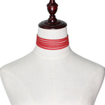 3 PCS Colar de 6 Camadas em Flanela Estilo Europeu e Americano, Entrega de Cor Aleatória, RBXL