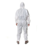 Fato de Areia Anti-estático e Anti-químico Branco 3M 4515 de Peça Única com Capuz, Tamanho: L, 3M L